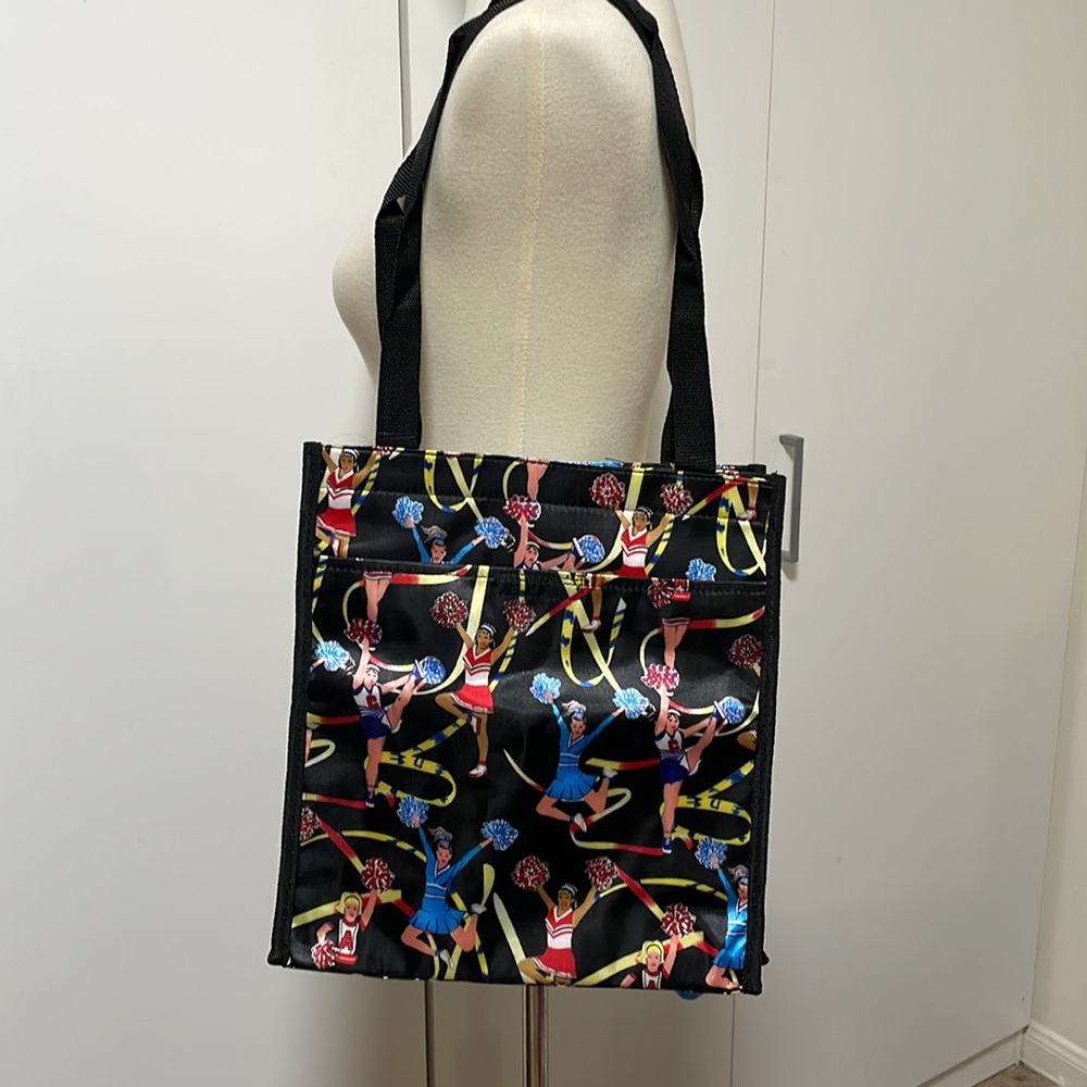 New in package Cheer Tote Bag with Coin Purse! Perfect for Cheer Moms or Poms!